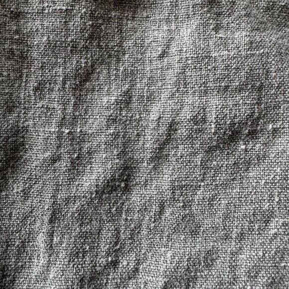 Habitat Clothes To Live In 100% Linen Wide Leg Gray Pants - Picture 3 of 6